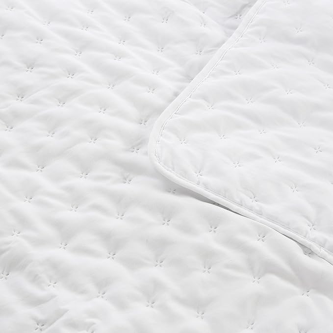 ROARINGWILD White Twin Size Quilt Bedding Sets - Image 5