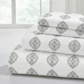 Modern Threads Printed 4-Piece Extra Soft Bedding Sheets & Pillowcase Set by ModernThreads