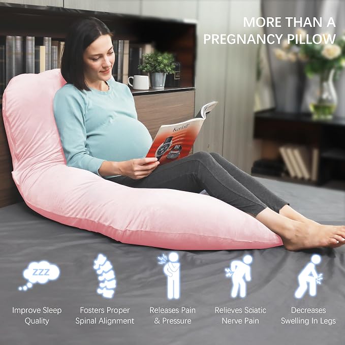 MOON PARK Pregnancy Pillows for Sleeping - Image 4