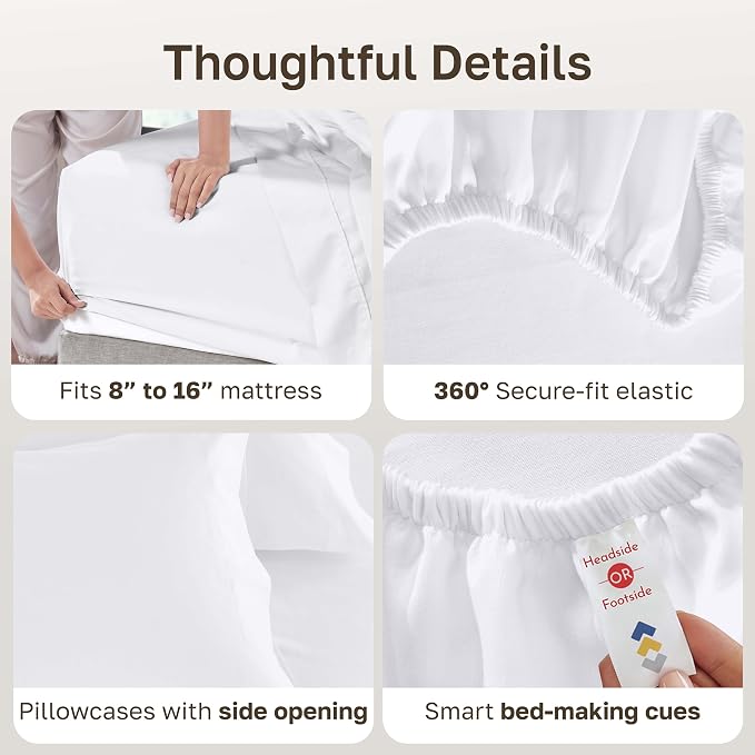 California Design Den Full Size Bed Sheets Set - Image 5