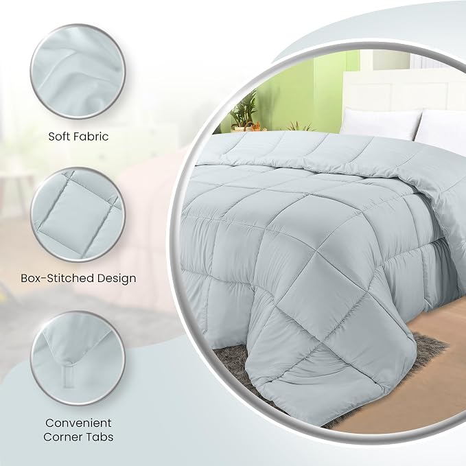 Utopia Bedding Comforters Queen Size, All Season Duvet Insert, Down Alternative - Image 6
