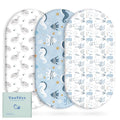 Yoofoss Bassinet Sheets for Baby, Baby Delight, Angelbliss, Soft Breathable by YOOFOSS