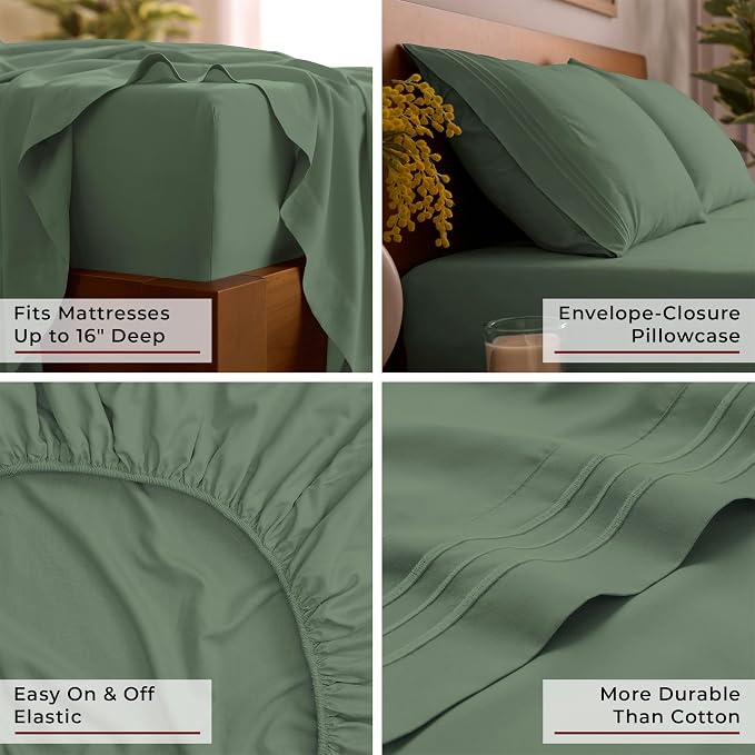 Mellanni Queen Sheets Set - Image 5