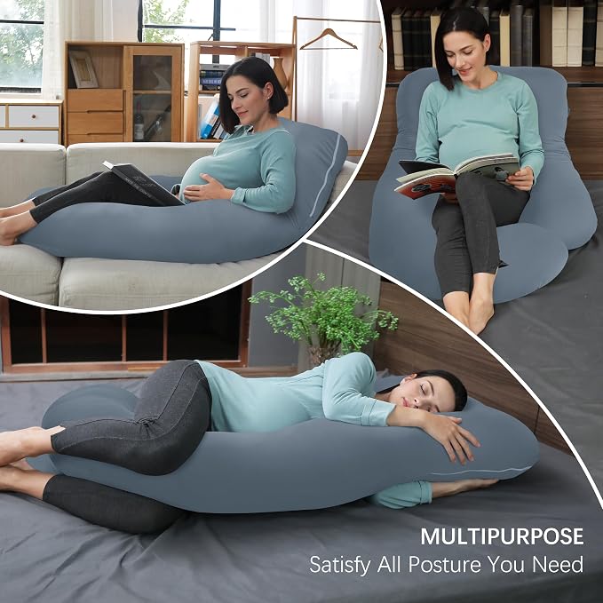 MOON PARK Pregnancy Pillows for Sleeping - Image 6