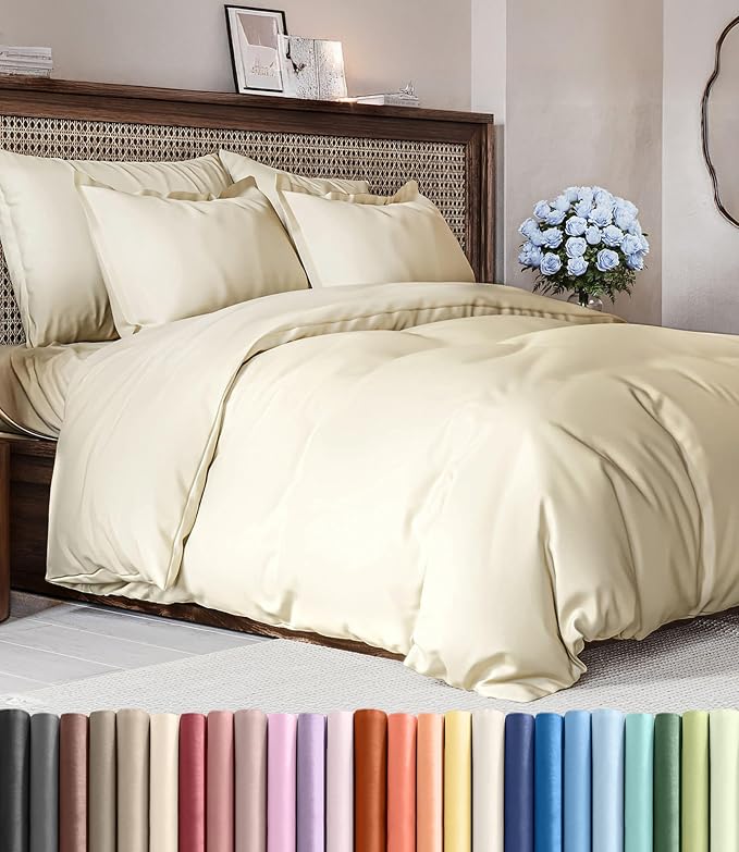Duvet Cover Cal King Size Set by CGKUnlimited