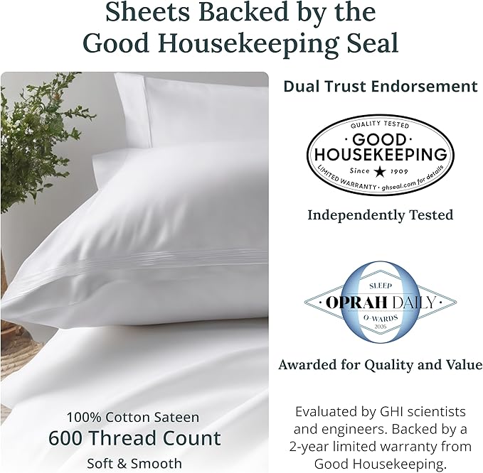California Design Den Split King Sheet Set - Image 2