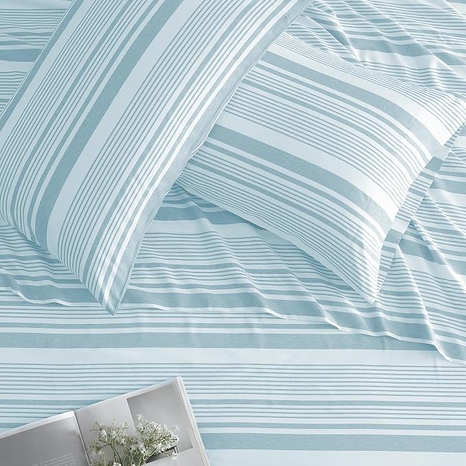 ClevaHome Classic Stripe Sheet Set - Image 4
