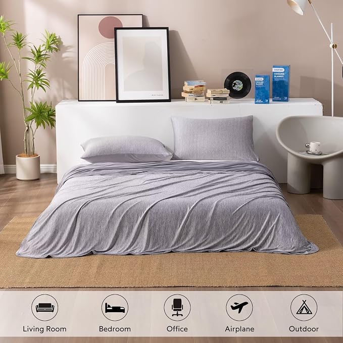 HOMFINE Cooling Blankets for Hot Sleepers - Image 7