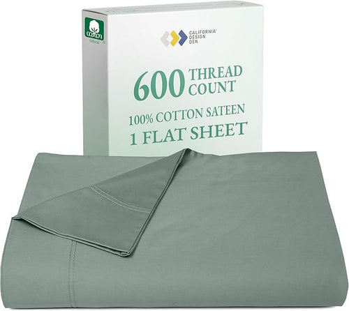 100% Cotton Flat Sheet by CaliforniaDesignDen