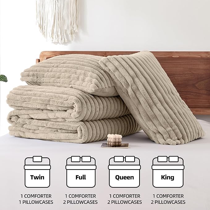Smoofy Fluffy Twin Comforter Sets 2 Pieces - Image 7