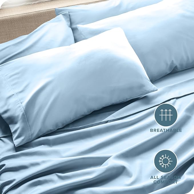 Bare Home Microfiber King Pillowcase Set of 4 - Image 5