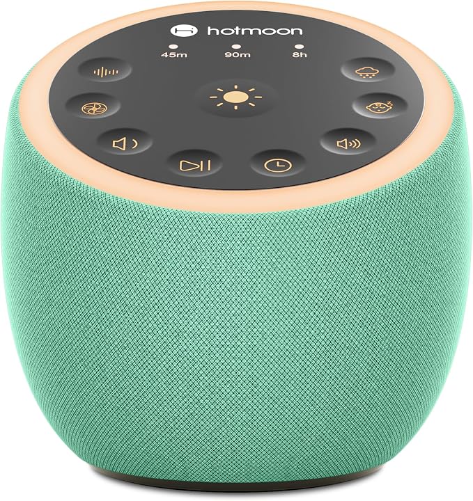 Hotmoon Sound Machine for Sleep, Cocoon 2 White Noise Sound Machine by Hotmoon