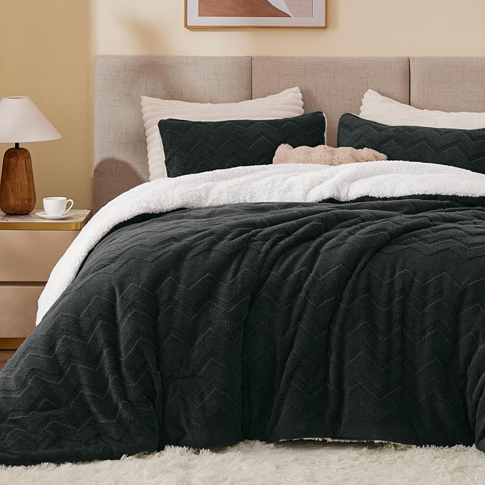BEDELITE Fluffy Twin Comforter Set - Image 2