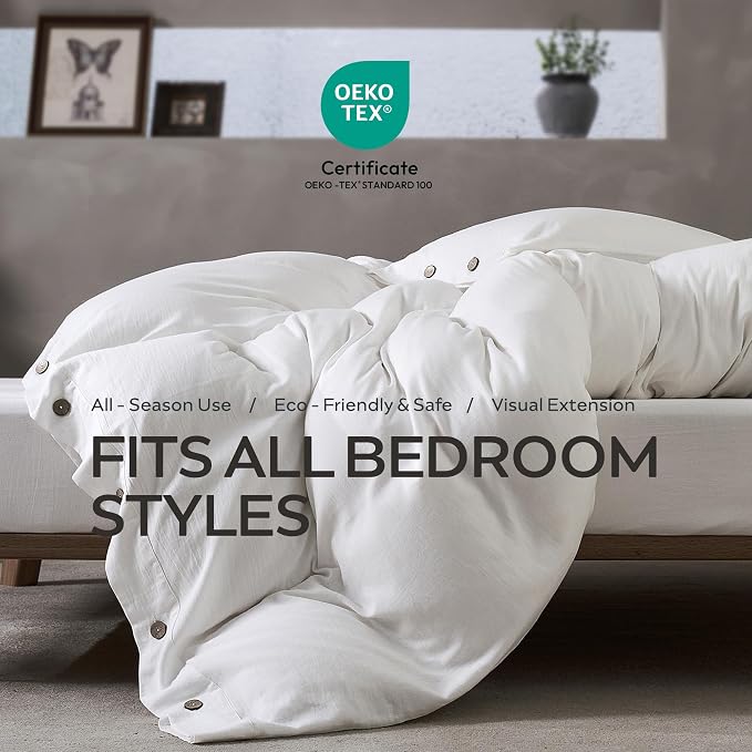 JELLYMONI Washed Cotton Duvet Cover - Image 2