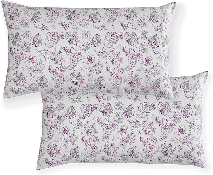 Elegant Comfort Luxury Soft Bed Sheets Paisley Pattern - Image 6