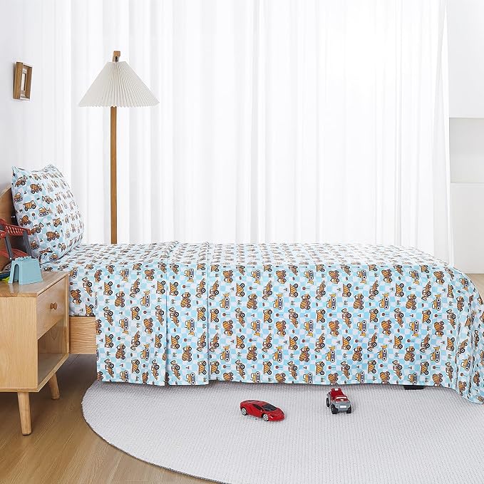 lasoftan Kids Sheet Set Twin Size, Twin Sheet Set - Image 6