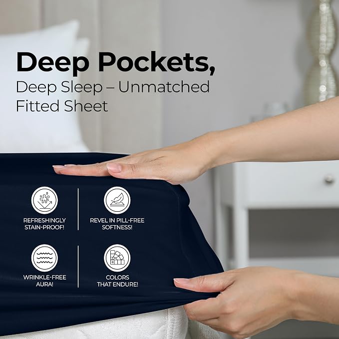 Utopia Bedding Full Fitted Sheet - Image 4