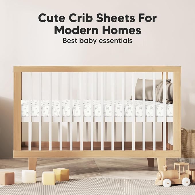 KeaBabies 2-Pack Organic Crib Sheets - Image 8