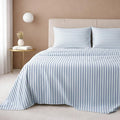 California Design Den Printed Striped Bed Sheets King Size Set by CaliforniaDesignDen