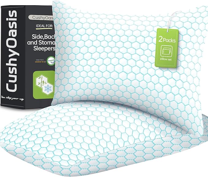 CushyOasis Shredded Memory Foam Pillow by CushyOasis