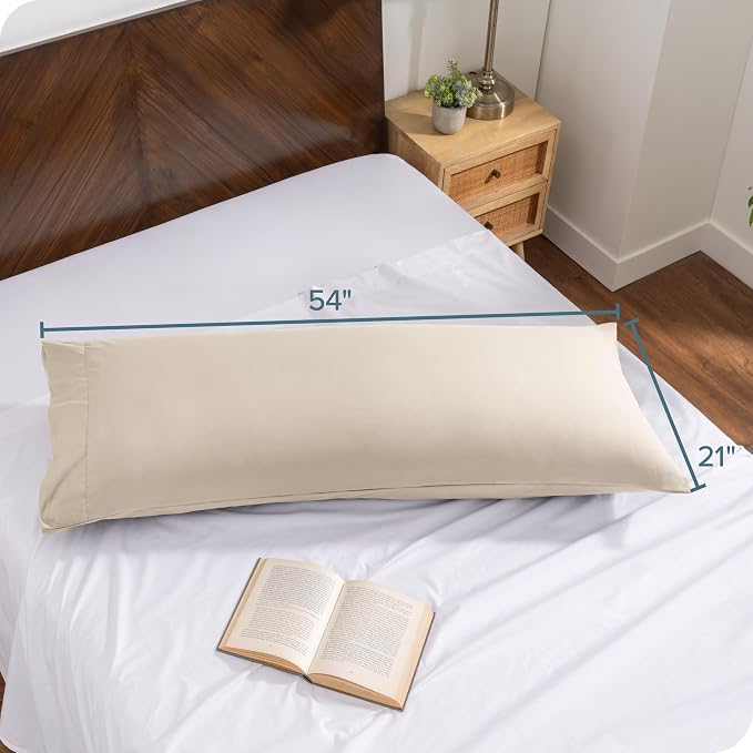 Bare Home Microfiber Body Pillow Cover - Image 6