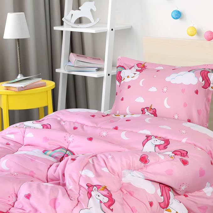 Utopia Bedding Unicorn Kids Comforter Set - Image 3