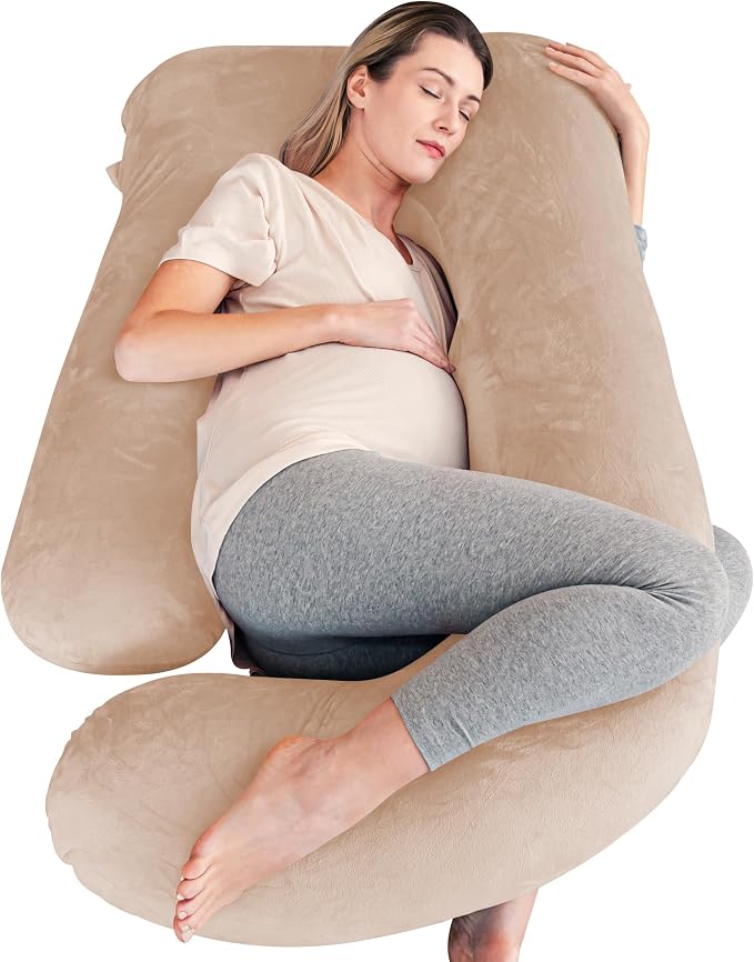 Cute Castle Pregnancy Pillows, Soft U-Shape Maternity Pillow by Cute+Castle