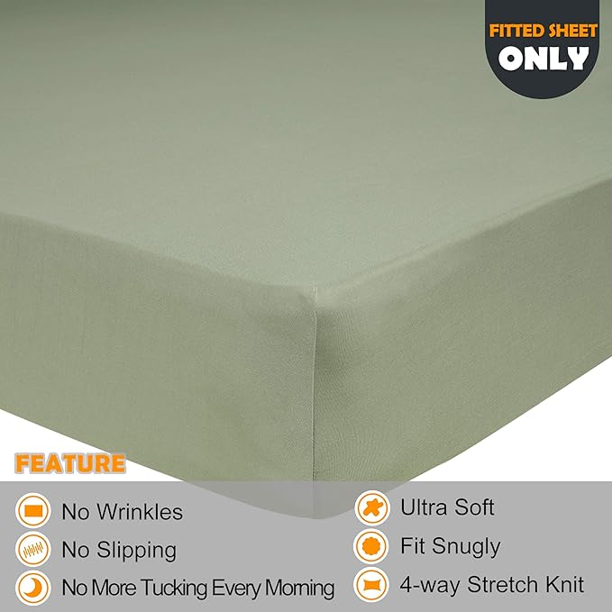 Full Size Fitted Sheet Only - Image 2