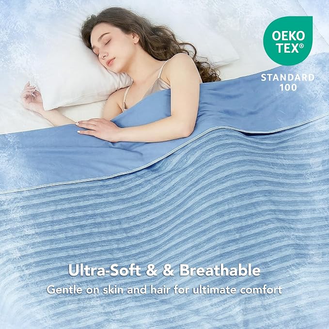 GOHERO Cooling Blanket Queen Size- 90"x90" Summer Cooling Throw Blanket - Image 2