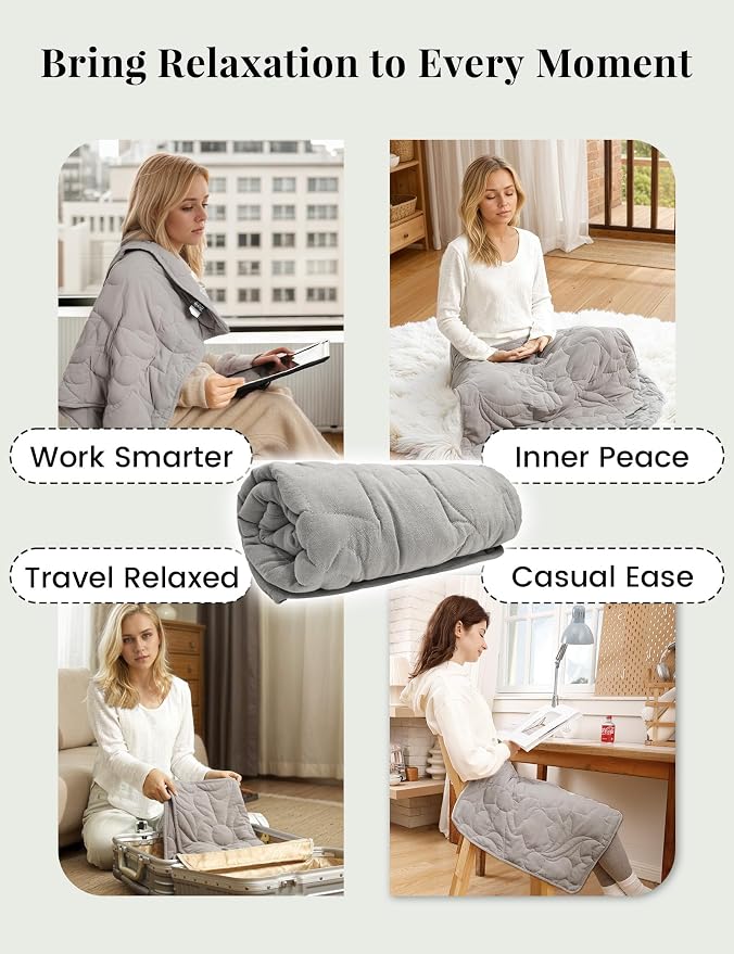 ZonLi Weighted Lap Blanket 5lbs - Image 3