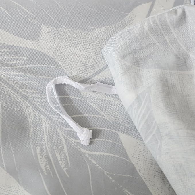 OAITE Duvet Cover Set Queen Size Floral Pattern Ultra Soft 100% Cotton Duvet - Image 8