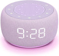 Buffbee Sound Machine & Alarm Clock 2-in-1, 0-100% Clock Face Brightness by BUFFBEE