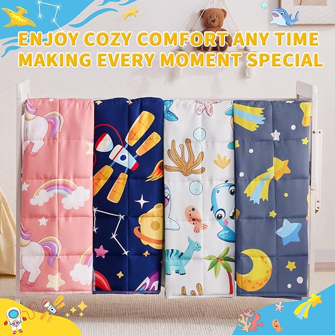 anfie Weighted Blanket Kids Weighted Blanket Cooling Blanket - Image 7