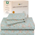 California Design Den Sheet Set Rose King Size Bed Sheets, Deep Pocket King by CaliforniaDesignDen