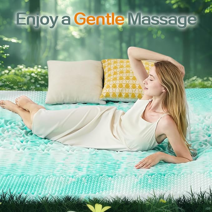 SINWEEK Mattress Topper Memory Foam Mattress Topper 2 Inch Queen Soft Mattress - Image 7