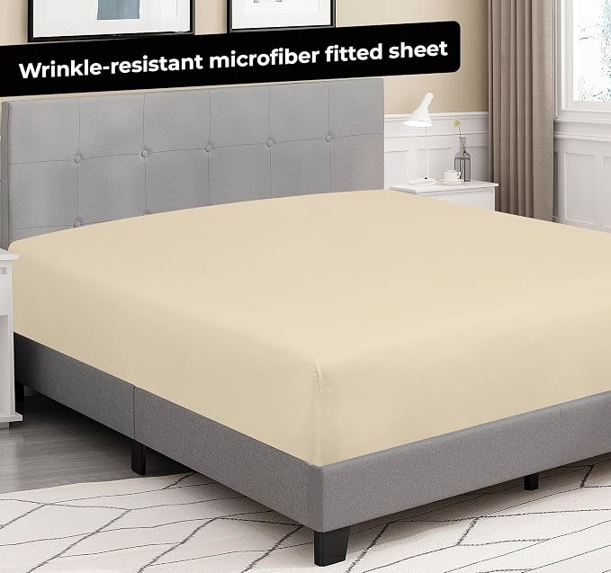 Royale Linens Fitted Sheet Full - Image 8