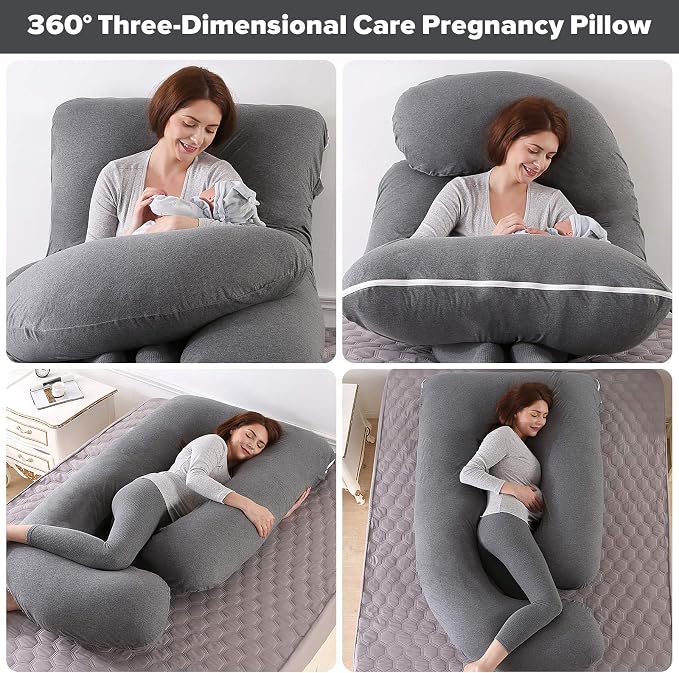 U-Shaped Full Body Pregnancy Pillow - Image 5