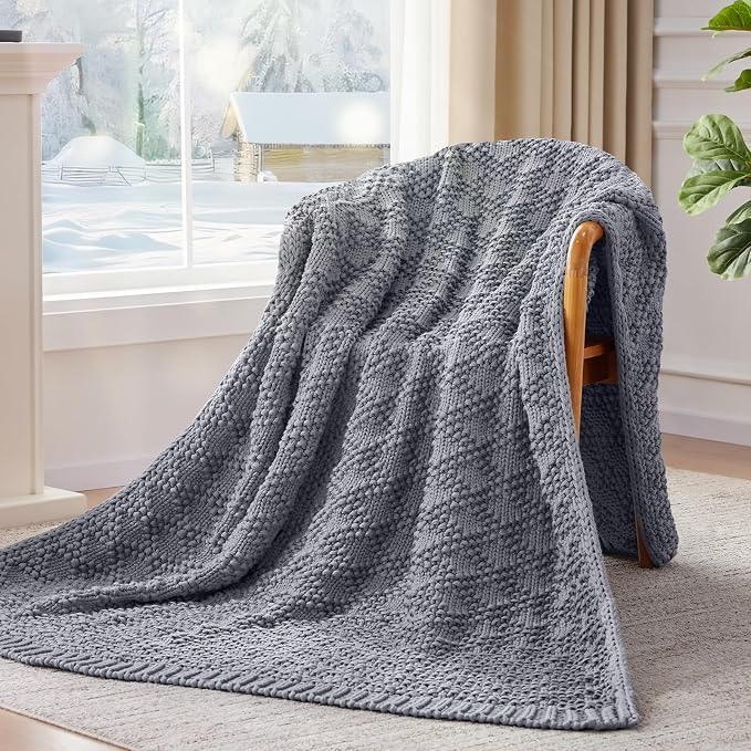 Anysay Knitted Weighted Blanket - Image 6