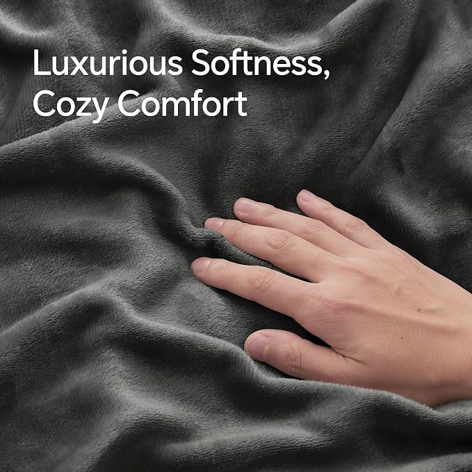 BEDELITE Flannel Pillow Cases Queen Size Set of 2, Super Soft Fleece Pillowcases - Image 4