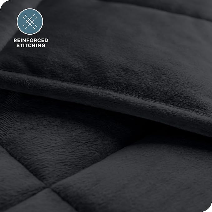 Bare Home Weighted Blanket Queen Size 17lb - Image 8