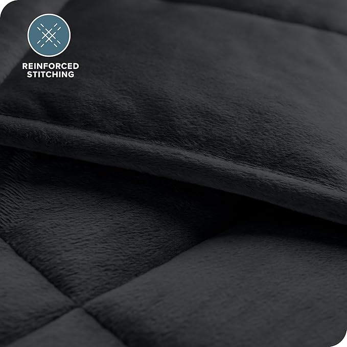 Bare Home Weighted Blanket King Size 25lb - Image 8
