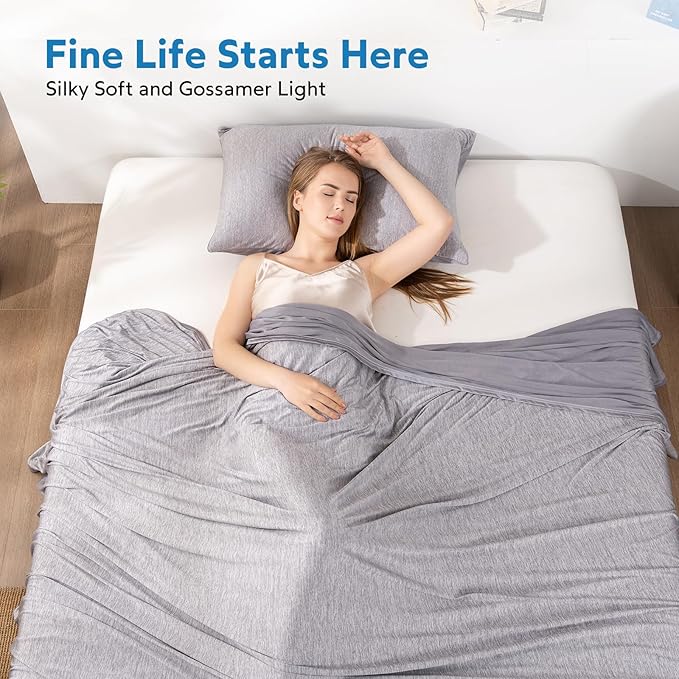 HOMFINE Cooling Blankets for Hot Sleepers - Image 5