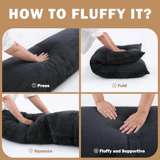 DOWNCOOL Large Body Pillow Insert - Image 6