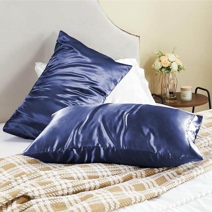BEDELITE Satin Pillowcase for Hair and Skin, Super Soft and Cooling Similar to - Image 8