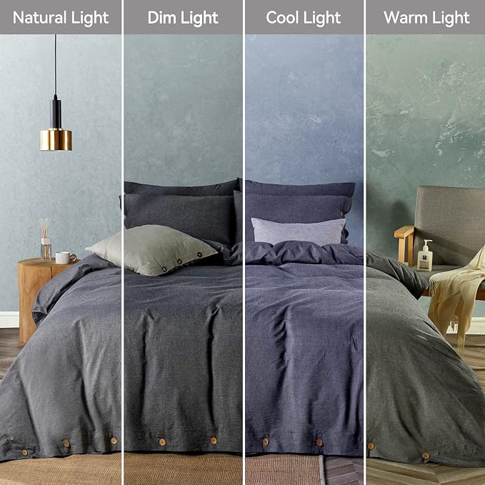 JELLYMONI Cotton Duvet Cover King Size - Image 9