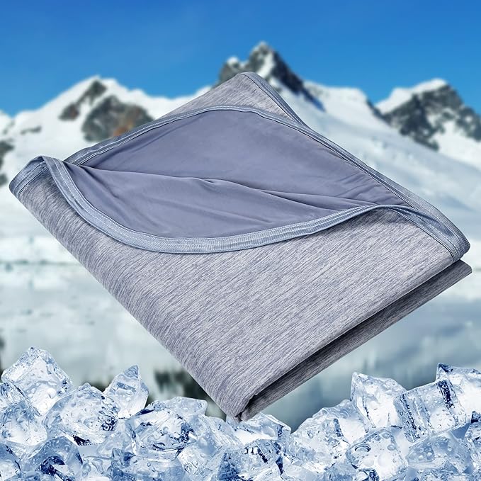HOMFINE Cooling Blankets for Hot Sleepers by HOMFINE