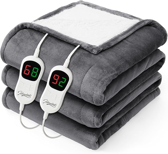 Homemate Heated Electric Blanket King Size by Homemate
