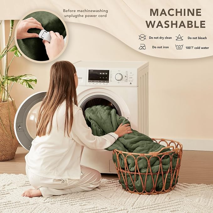 Homemate Electric Heated Blanket King Size - Image 7