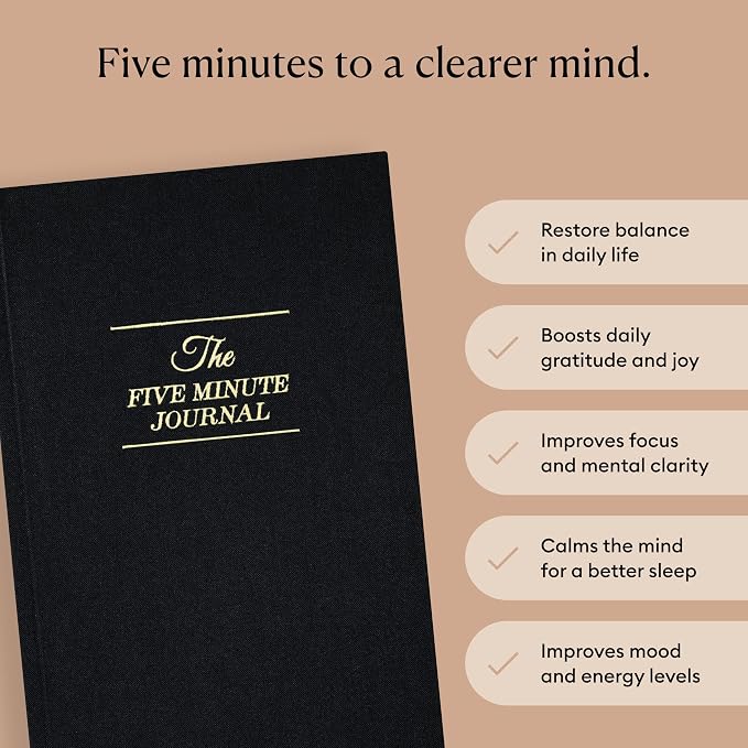 Intelligent Change The Five Minute Journal, Original Daily Gratitude Journal - Image 2