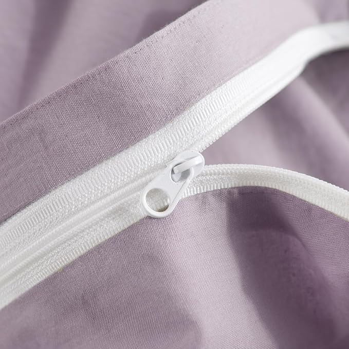 NEXHOME PRO Duvet Cover Set 100% Washed Cotton Kids Twin XL 66"x92", Organic - Image 8